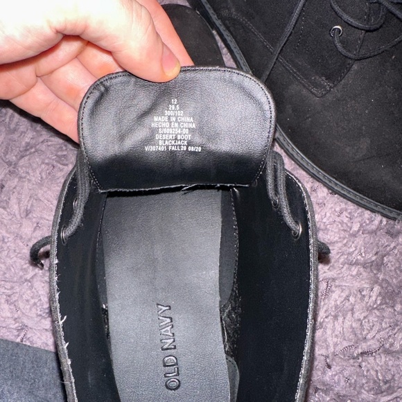 Water-Repellent Faux-Suede Desert Chukka Boots - Picture 3 of 3